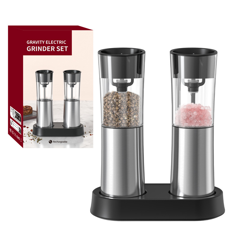 Electric Salt & Pepper Grinders – Single & Set Options