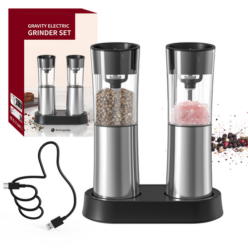Electric Salt & Pepper Grinders – Single & Set Options